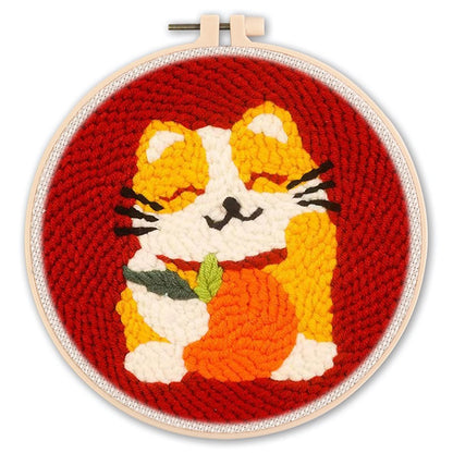 Kit de Bordado com Agulha Mágica — Animais