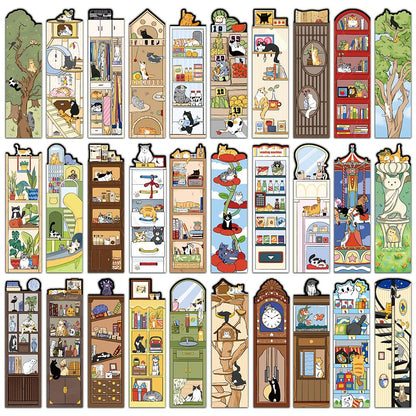 Marcadores Mundo dos Livros — Kit com 30