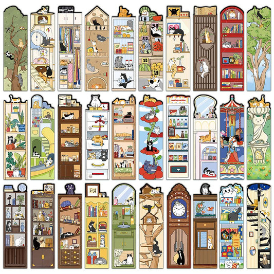 Marcadores Mundo dos Livros — Kit com 30