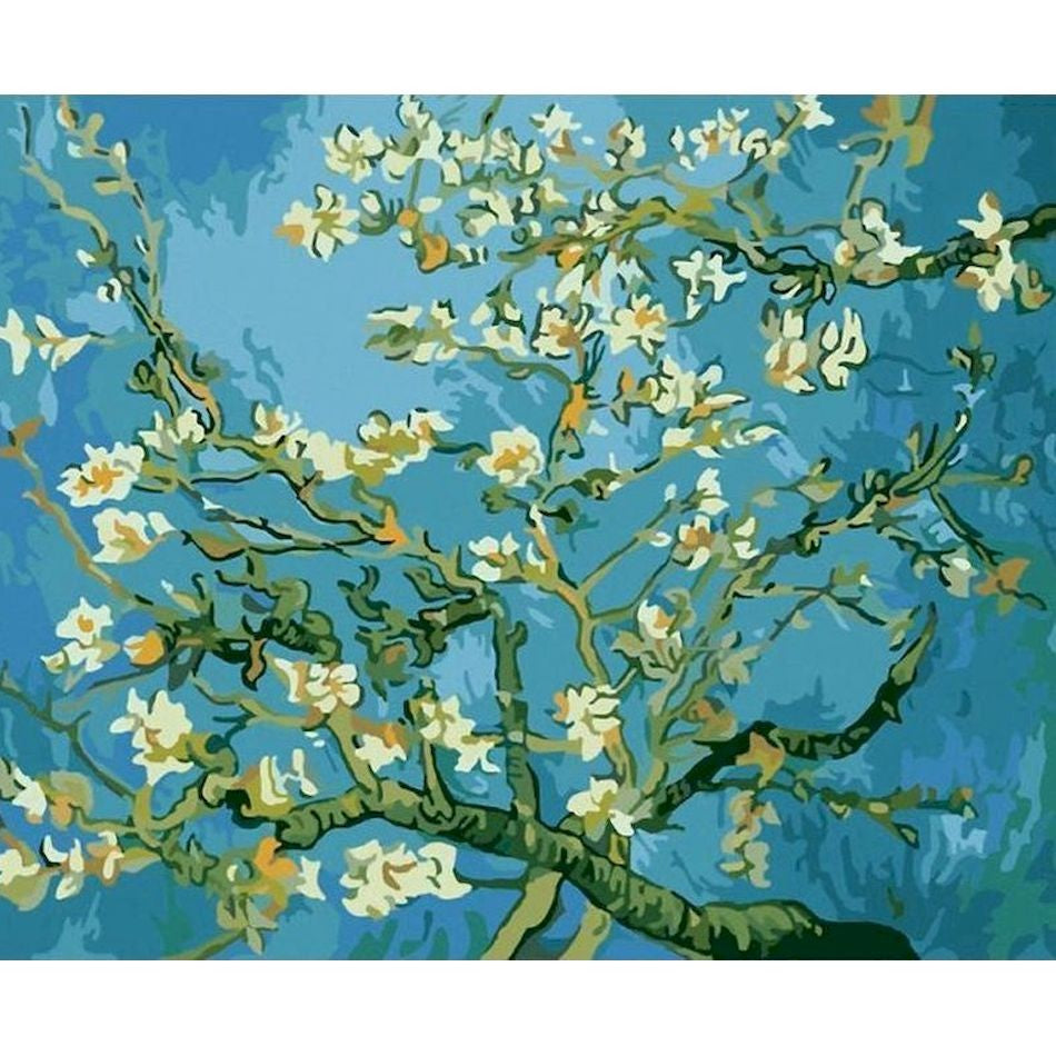 Kit Pintura por Números — Flores & Arte
