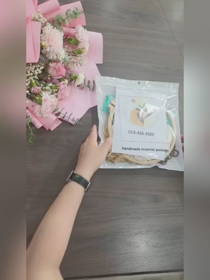 Kit de Bordado com Agulha Mágica — Animais