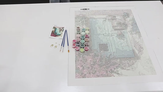 Kit Pintura por Números — Fundo do Mar