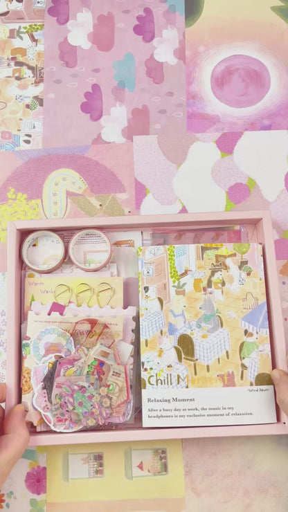 Kit Criativo para Journaling e Scrapbook — Doce